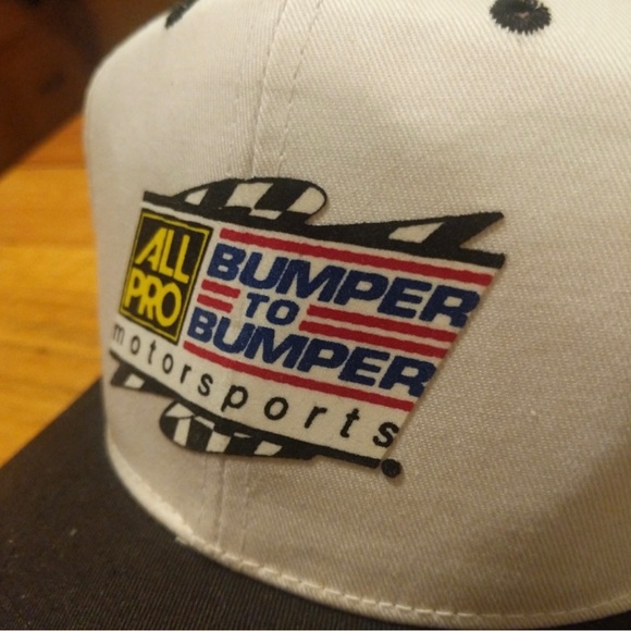 Vintage All Pro Bumper to Bumper Motorsports SnapBack Hat - Picture 3 of 6